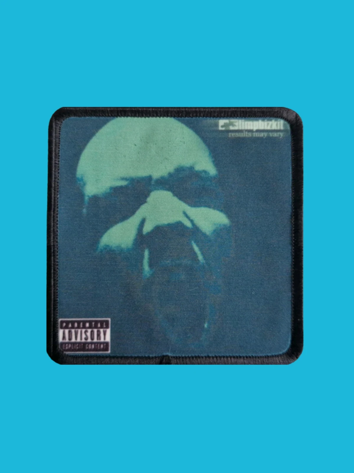 Patch Limp Bizkit - Results May Vary - Imprimé - Carré de 7,5 x 7,5 centimètres